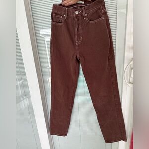 Brown Pacsun Dad Jeans